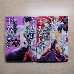 私はご都合主義な解決担当の王女である　3巻　4巻　セット　まとめ売り　匿名配送