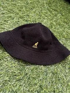 KANGOL フリース バケットハット XL ブラック
