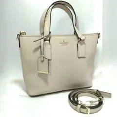kate spade ケイト スペード ショルダーバッグ 2way ベージュ