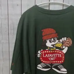 LFYTラファイエット CENTIMETERセンチメータービッグtシャツグリーン