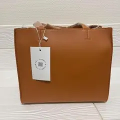 ⭐️ＡＮＹ ＨＩＭＭＥＬ トートバッグ小さめ 軽量シンプル ハンドバッグ 茶⭐️