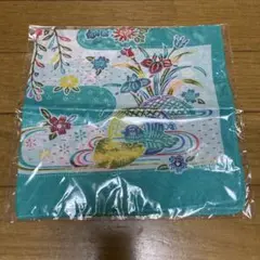 未開封 未使用 バティック ハンカチ バンダナ 鳥 花 シンガポール