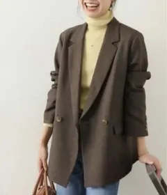JOURNAL STANDARD relume ブラウン テーラードジャケット