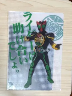 仮面ライダーオーズ クリアファイル＆下敷きセット