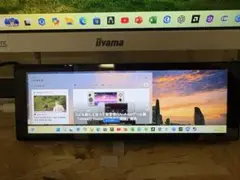 小型タッチパネルモバイルモニター7.8インチHD 1280x400P