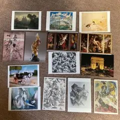美術館　ポストカードセット　14枚
