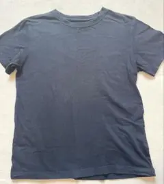 黒　Tシャツ　トップス　半袖　無地　160