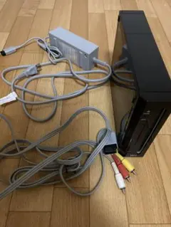 Wii本体ブラック　ACアダプタ　ケーブル付