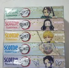 Scottie boxティッシュ鬼滅の刃 4個セット