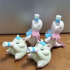 ガチャ ととのいました ハムスター ウーパールーパー 4個セット