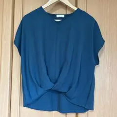 アースミージックエコロジーブラウス半袖✳︎used✳︎