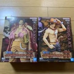 ワンピース フィギュア 2体セット ゴールド・ロジャー ポートガス・D・エース