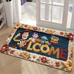 まとめ割有り♪トイ・ストーリー WELCOMEマット