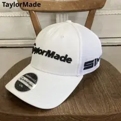 TaylorMade テーラーメイド メッシュキャップ L/XL ホワイト