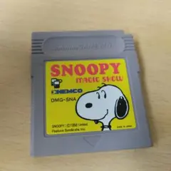 SNOOPY MAGIC SHOW ゲームボーイソフト tr