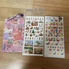 シールセット 3枚 チップとデール