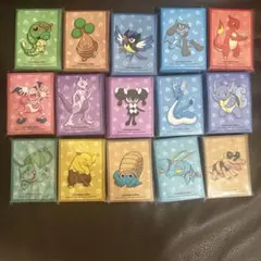 【ポケカ中国限定】　デッキシールド　スリープ　セット　15個