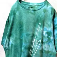 コールユアマザー プリント 総柄 Tシャツ タイダイ L 古着