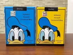 【ブルー】【イエロー】真空断熱ジョッキ 2種セット ペアマグ ドナルド