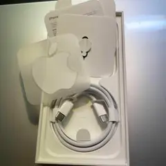 本体無し　Apple iPhone 15 ピンクの空箱　充電ケーブル セット