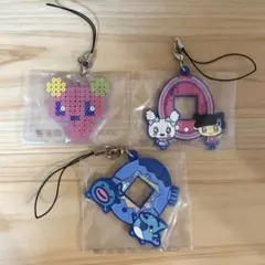 一番くじ たまごっち F賞 きらきらラバーチャーム 3点セット