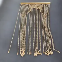たまのれん　ナチュラルウッド　レトロ　開閉式