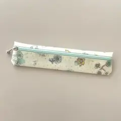 リバティ ラミネート フロントファスナーペンケース〈メモリーズオブレイン〉