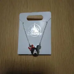 Disney ミ二ー ネックレス イニシャル