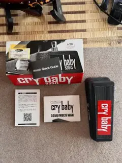 美品箱あり　Cry Baby 535Q ワウペダル 純正18Vアダプター付き Jim Dunlop / CBM535Q Cry Baby Mini 535Q Wah ワウペダル