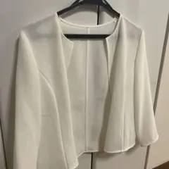 レステラ　白カーディガン