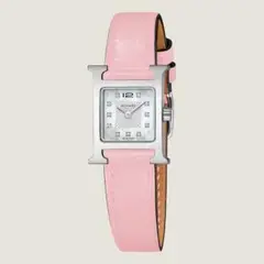 新品未使用　HERMES エルメス Hウォッチ 11Pダイヤ付き25mm