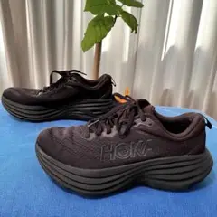 HOKA BONDAI 8 ホカ ボンダイ8 オールブラック 25cm
