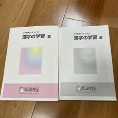 馬渕教室　中学受験コース　テキスト　　漢字の学習(5)