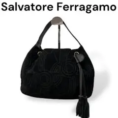 美品✨ Ferragamo サルヴァトーレフェラガモ ハンドバッグ　スウェード