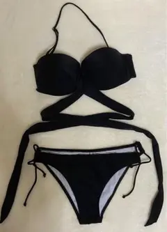 美品★DAZZY STORE クロスリボン 黒ビキニ M
