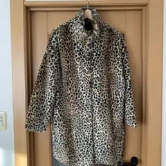 ZARA BASIC ザラベーシック フェイクファースタンドカラーコート