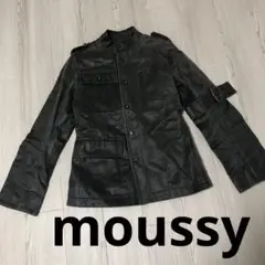 moussyライナー付き古着加工フェイクレザージャケット GYDA urban
