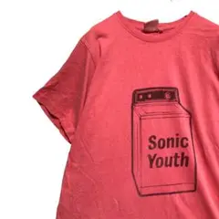 BiMF バンド Tシャツ 古着 ピンク ソニックユース ロック ミュージック