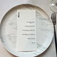 メニュー表 ウェディングメニュー 結婚式メニュー ドリンクメニュー 招待状