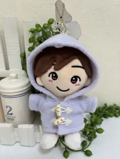 ダッフルコート ラベンダー☆ちびぬい 服☆ハンドメイド なにわ男子 コスチューム