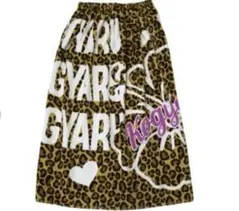 新品未使用　♡KOGYARU♡ ラップタオル　バスタオル　ヒョウ柄　ハイビスカス