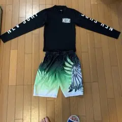 NEV SURF ラッシュガードとショートパンツセット 160サイズ
