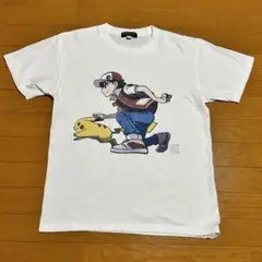 希少 ポケモンセンター20周年記念 半袖Tシャツ サトシ ピカチュウ Mサイズ