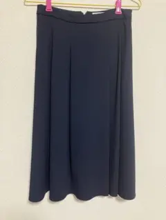 ミモレ丈 スカート ネイビー 清楚 きれい かわいい 紺色 ローリーズファーム