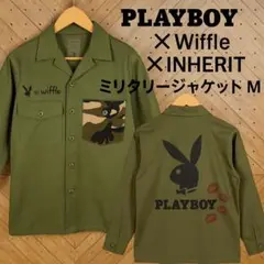 PLAYBOY × Wiffle × INHERIT ミリタリージャケット M