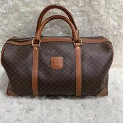 【A4収納可能】 CELINE セリーヌ ハンドバッグ マカダム柄