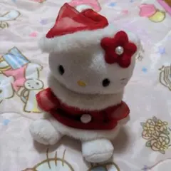 【レア】ハローキティ　サンタコスチューム ぬいぐるみ