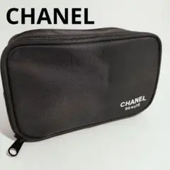 美品 CHANEL シャネル ポーチ ブラック