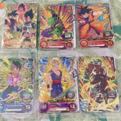 ドラゴンボールヒーローズ　カード　6種類