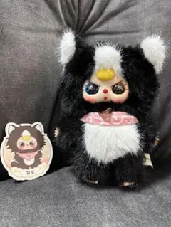 baby three ベイビースリー 猫シリーズ 白黒 ハチワレ ぬいぐるみ
